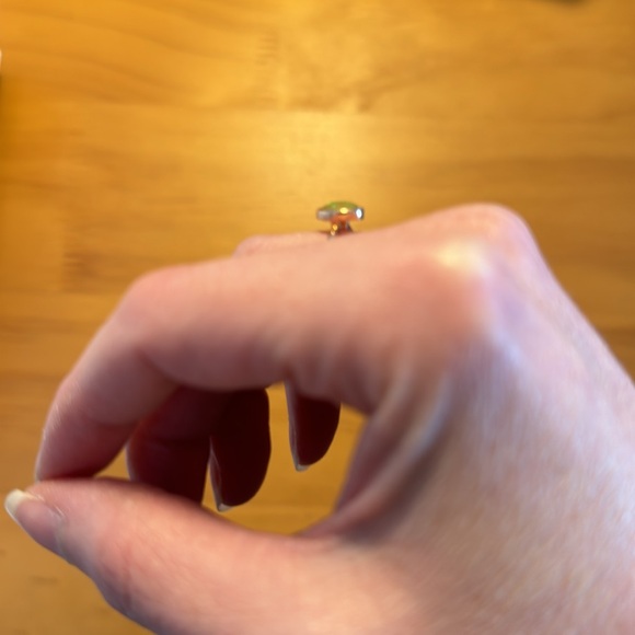 Opal Rose 14k Rose Gold Ring - Size 5 - Picture 3 of 7